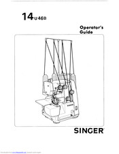 Singer 14U46B Operator's Manual