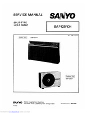 Sanyo SAP122FCH Service Manual