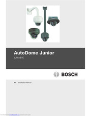 Bosch VJR-A3-IC Installation Manual