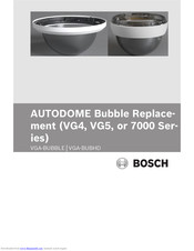 Bosch VG5 Installation Manual