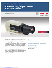 Bosch VBC?265 Series Specification