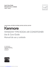 Kenmore 253.70051 Use & Care Manual