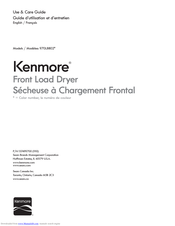 Kenmore 970L8802 Series Use & Care Manual