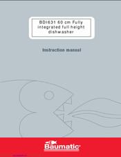 Baumatic BDI631 Insrtuction Manual