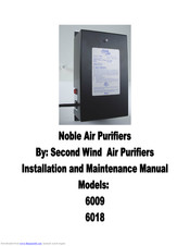 Noble Air 6009 Installation And Maintenance Manual