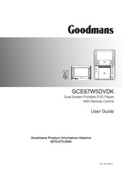 Goodmans GCE67W5DVDK User Manual