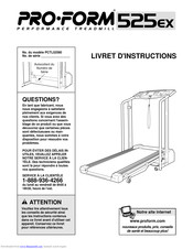 Proform 525ex Treadmill Manuals | ManualsLib