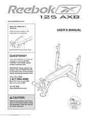 Reebok 125 Axb Bench Manual