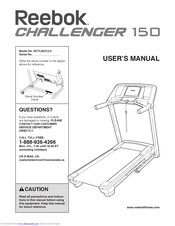 Reebok Challenger 150 Treadmill User Manual