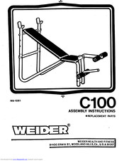 Weider 100 Bench Manual