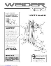Weider 1150 User Manual