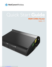 Netcomm NWL-11 Quick Start Manual