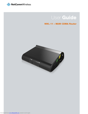 Netcomm NWL-11 User Manual