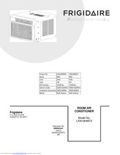 Frigidaire LRA18HMT20 Parts Catalog