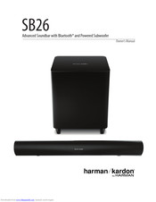 harman kardon soundbar sb26 manual