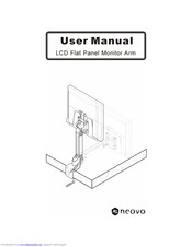 AG Neovo LCD Monitor Arm User Manual