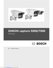 Bosch DINION capture 5000 Installation Manual
