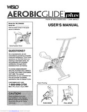 Weslo Aer0bic Glide Plus User Manual