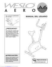 Weslo Aero A6 Manual Del Usuario