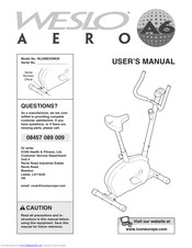 Weslo Aero A6 User Manual