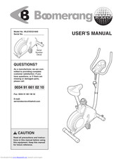 Weslo WLEVEX21840 User Manual