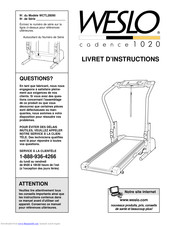 Weslo WCTL28090 Livret D'instructions Manual