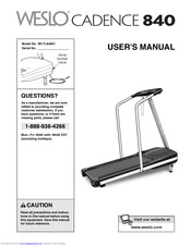 Weslo cadence online 720