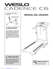 Weslo Cadence C6 Treadmill Manual Del Usuario
