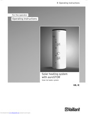 Vaillant VIHSGB2S Operating Instructions Manual