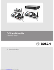 Bosch DCN multimedia Hardware Installation Manual