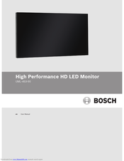 Bosch UML-463-90 User Manual