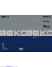Beko TZDA 568 FW Installation & Operating Instructions Manual