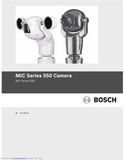 Bosch MIC Series 550IR User Manual