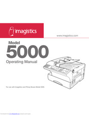 imagistics VarioPrint 5000 Operating Manual