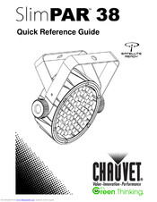 Chauvet SlimPAR 38 Quick Reference Manual