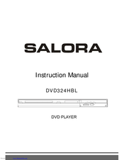 Salora DVD324HBL Instruction Manual