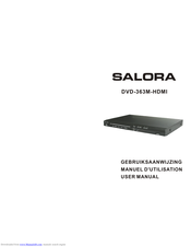 Salora DVD-363-HDMI User Manual