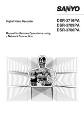 Sanyo DSR-3716PA Manual For Remote Operation