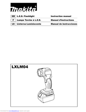Makita LXLM04 Instruction Manual