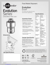 Insinkerator Evolution Excel Manuals | ManualsLib