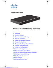Cisco C170 Quick Start Manual
