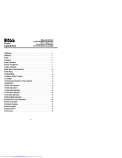 Boss Audio Systems BV8966B User Manual