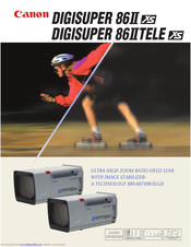 Canon DIGISUPER 86 II Specification