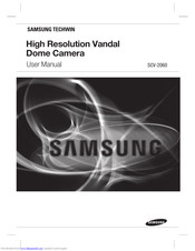 Samsung SCV-2060 User Manual