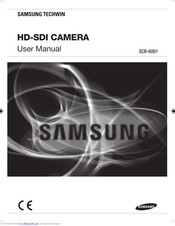 Samsung SCB-6001 User Manual