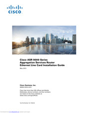 Cisco ASR 9000 Series Installation Manual