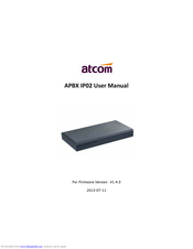 ATCOM APBX IP02 User Manual