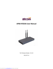 ATCOM APBX IP2G4A User Manual