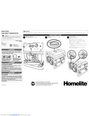 Homelite HGCA1400 Quick Start Manual