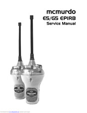 mcmurdo E5; G5 Service Manual
